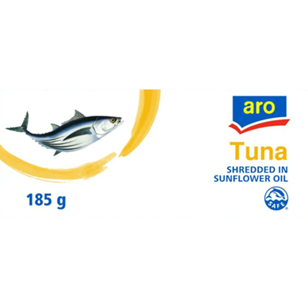 Aro tuna komadići u suncokretovom ulje 185g