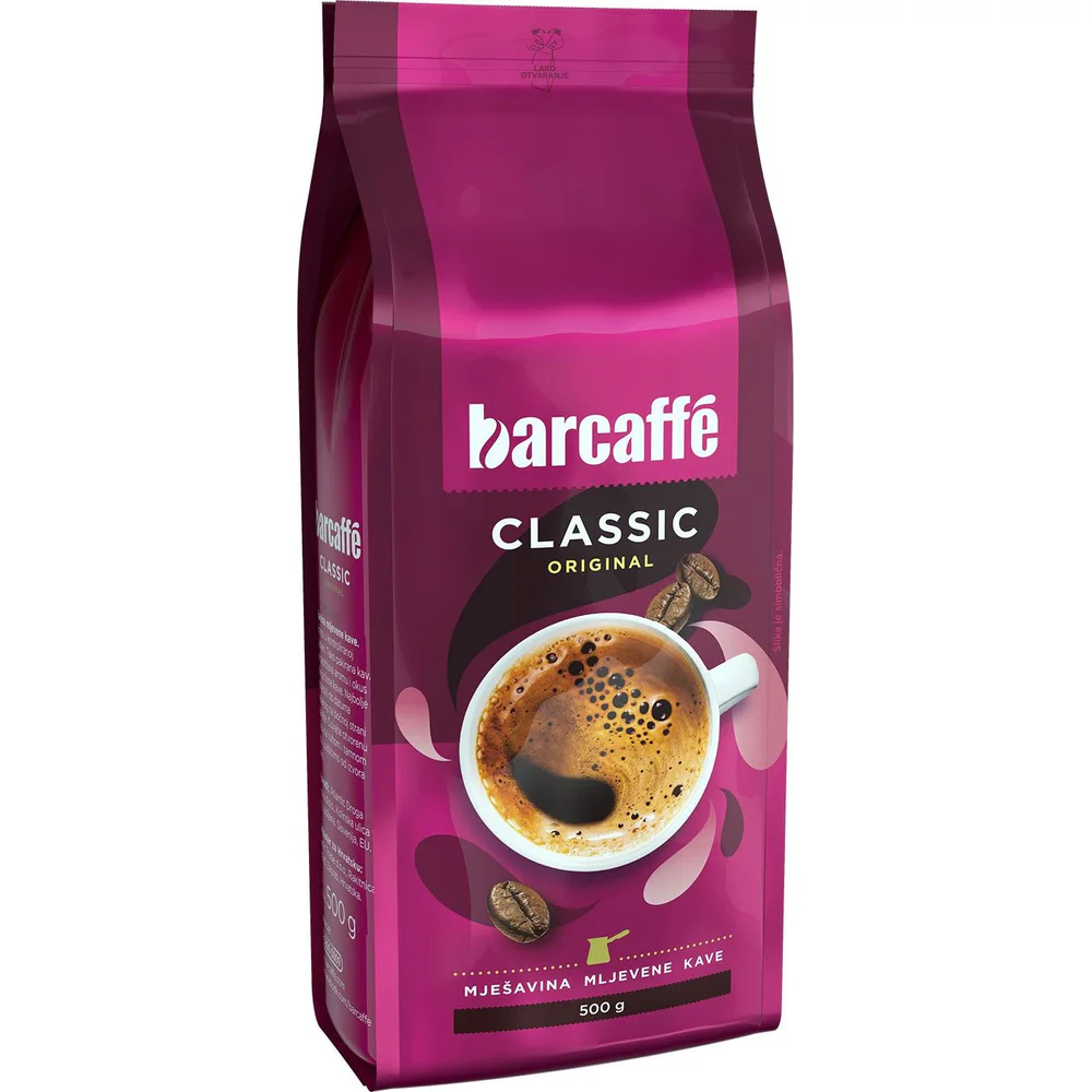 Barcaffe mljevena kava 500g