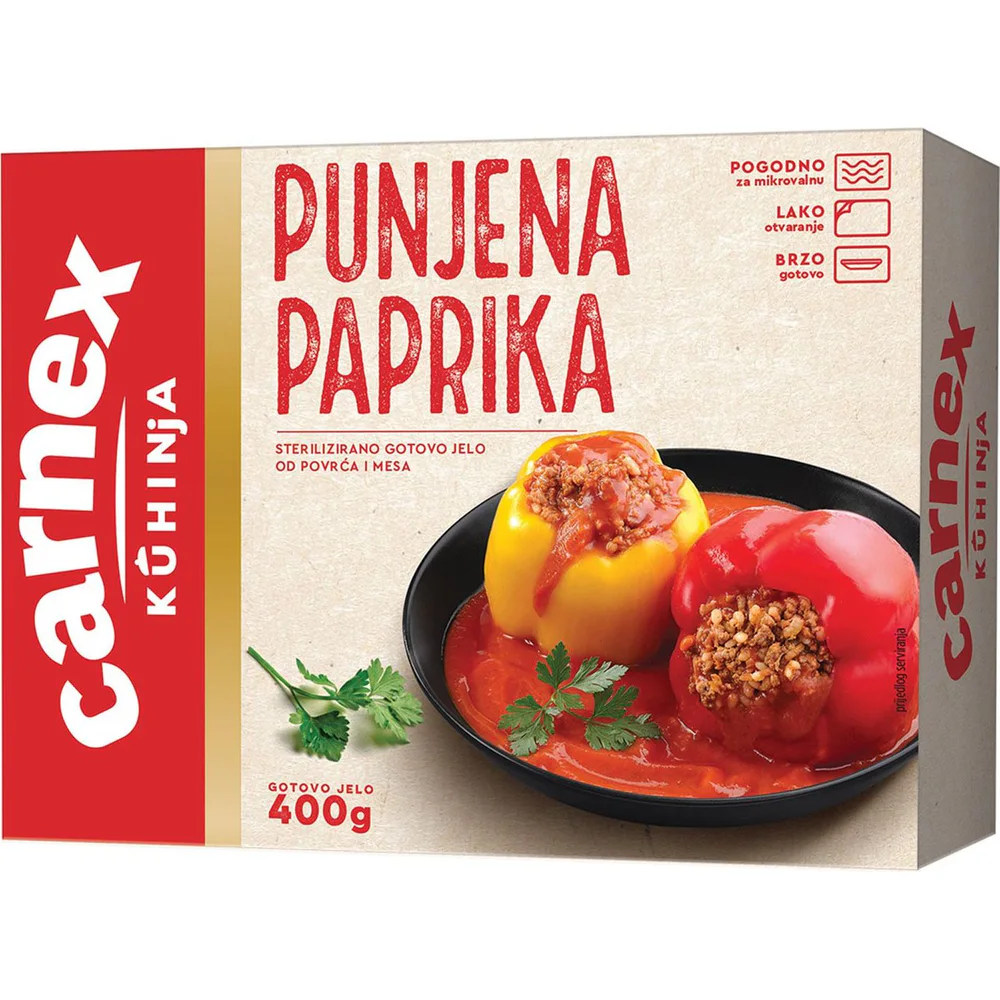 Carnex punjena paprika 400g