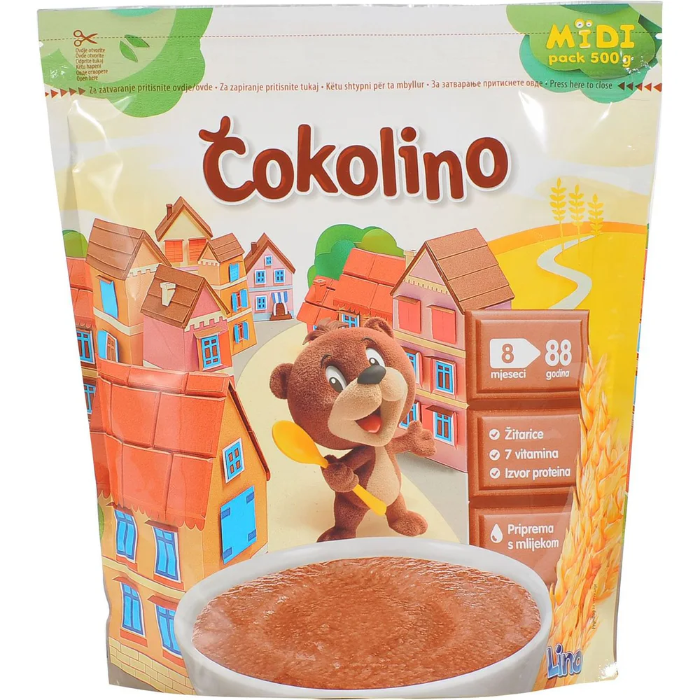 Čokolino žitna kašica 500g