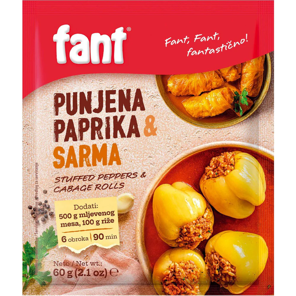 Fant sarma i punjena paprika 60g