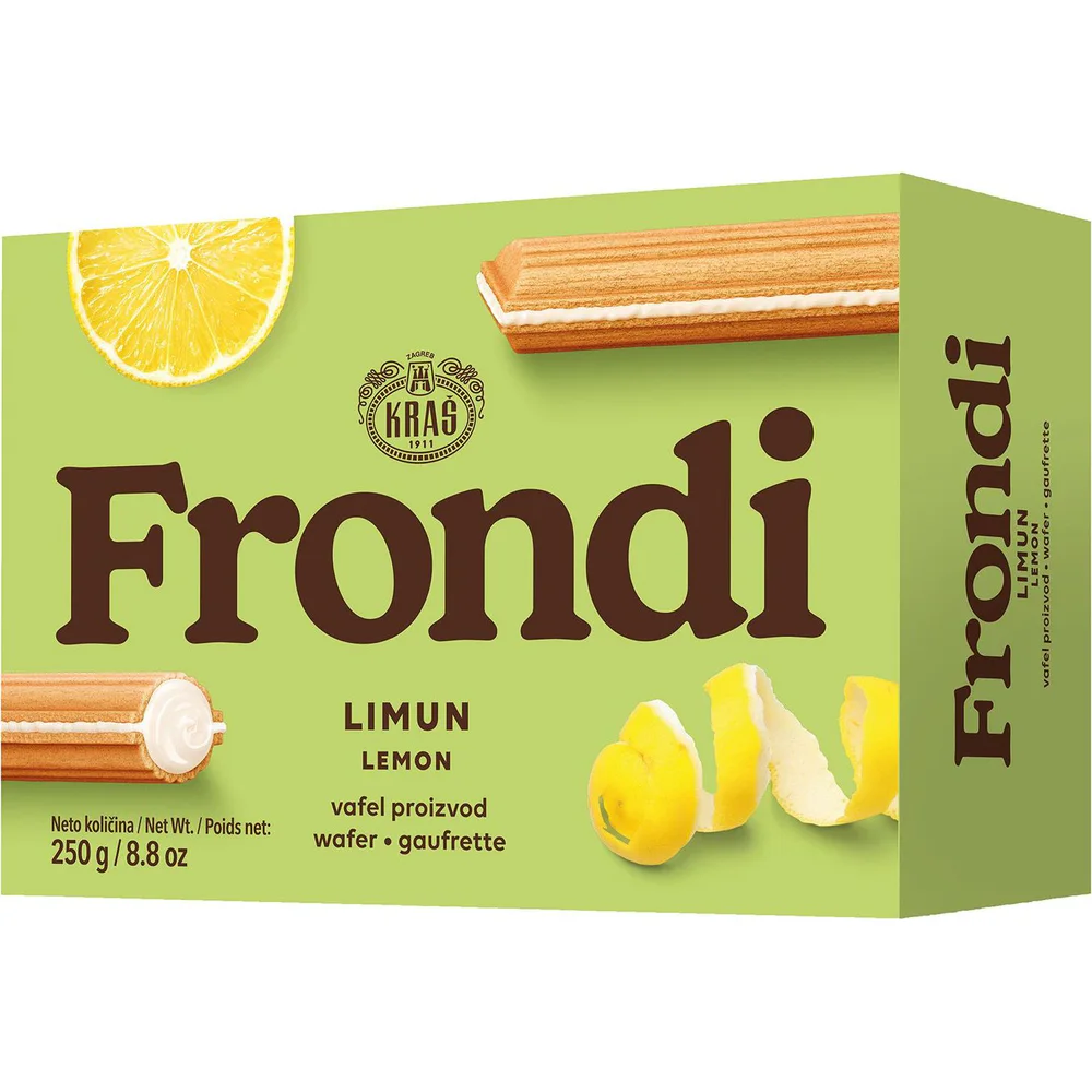 Frondi vafel limun 250g