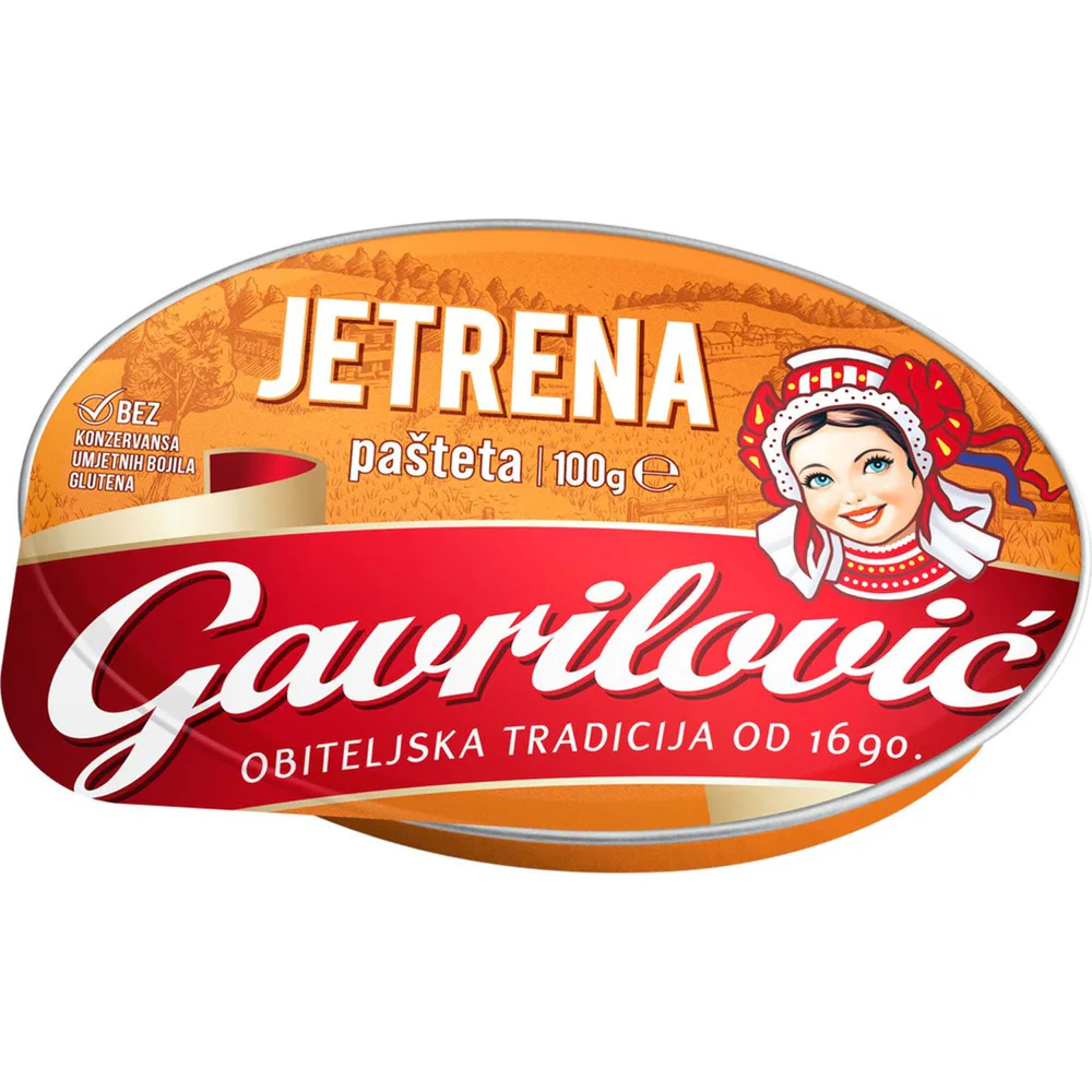 Gavrilović pašteta jetrena 100g