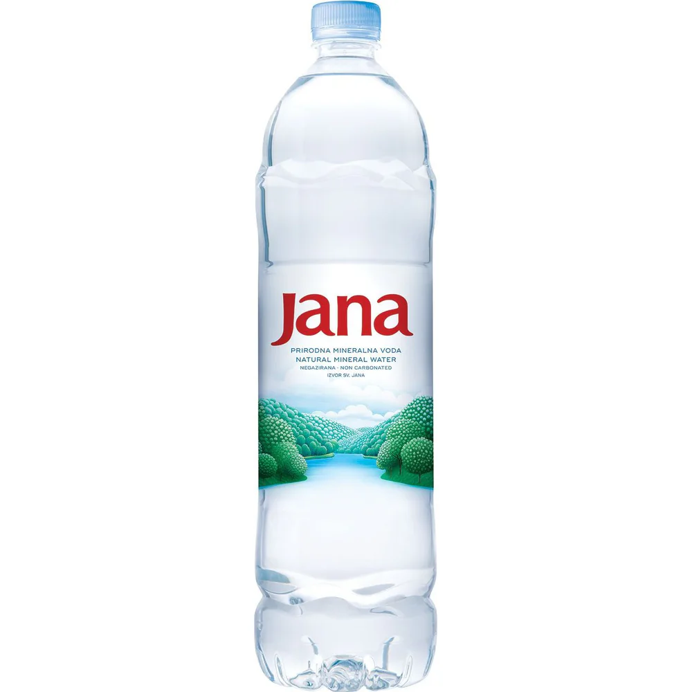 Jana prirodna mineralna negazirana voda 1,5l