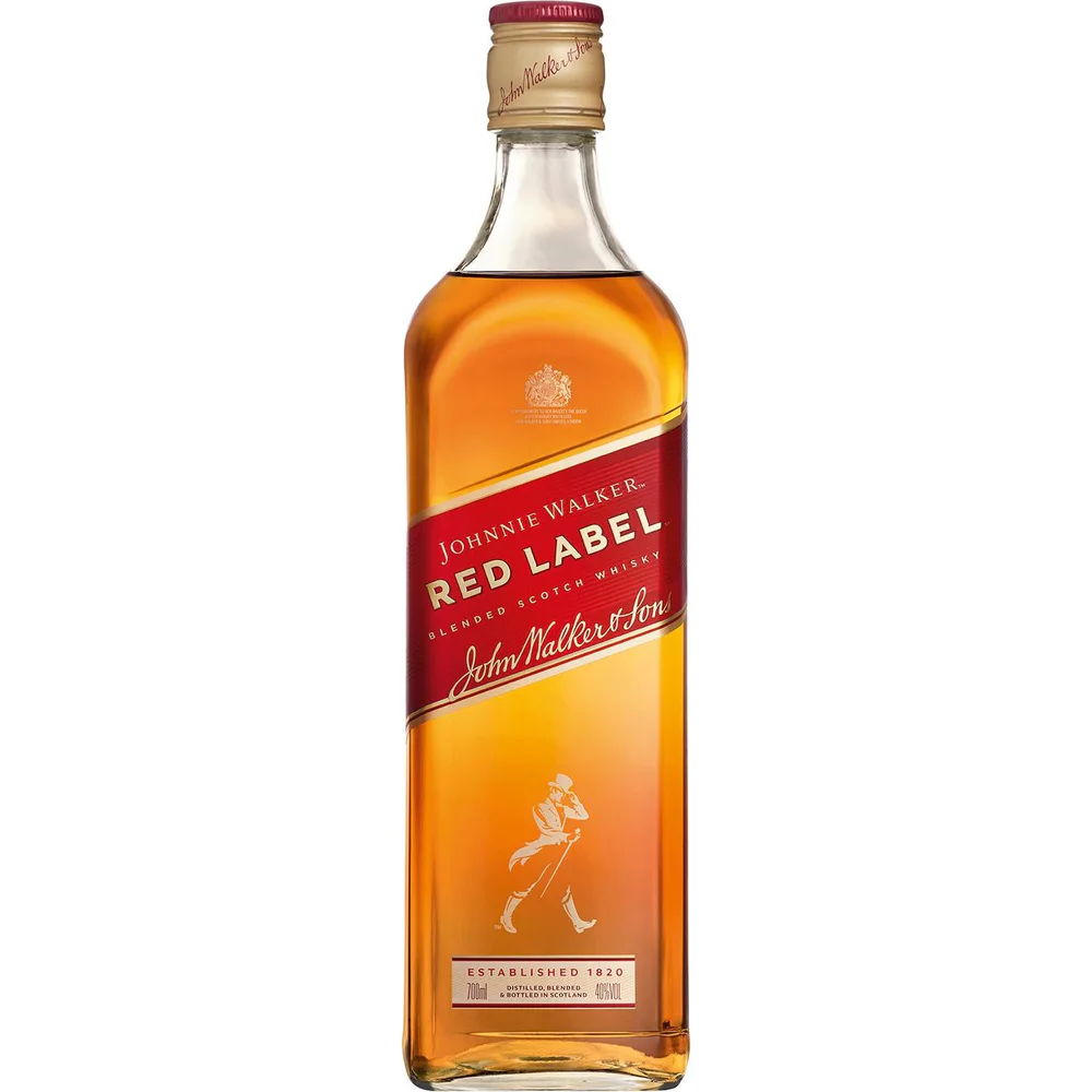 Johnnie Walker whisky red label 0,7l