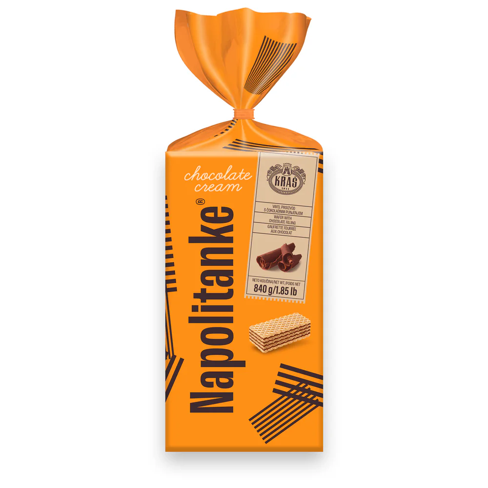 Kraš napolitanke chocolate cream 840g