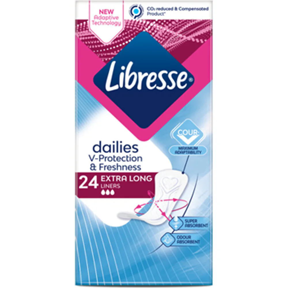 Libresse higijenski ulošci dnevni extra long 24kom