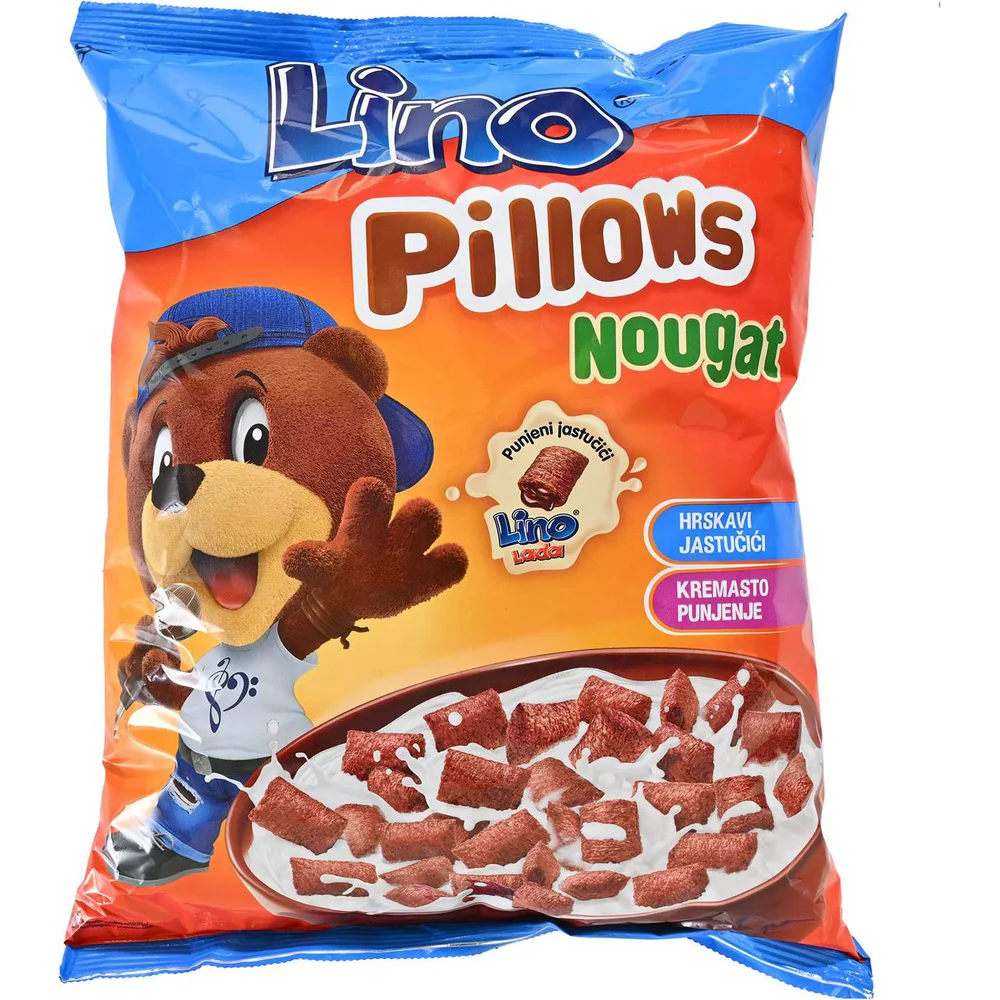 Lino pillows punjeni jastučići nougat 500g