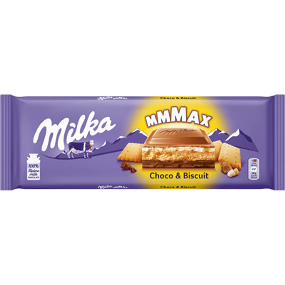Milka čokolada choco&biscuit 300g