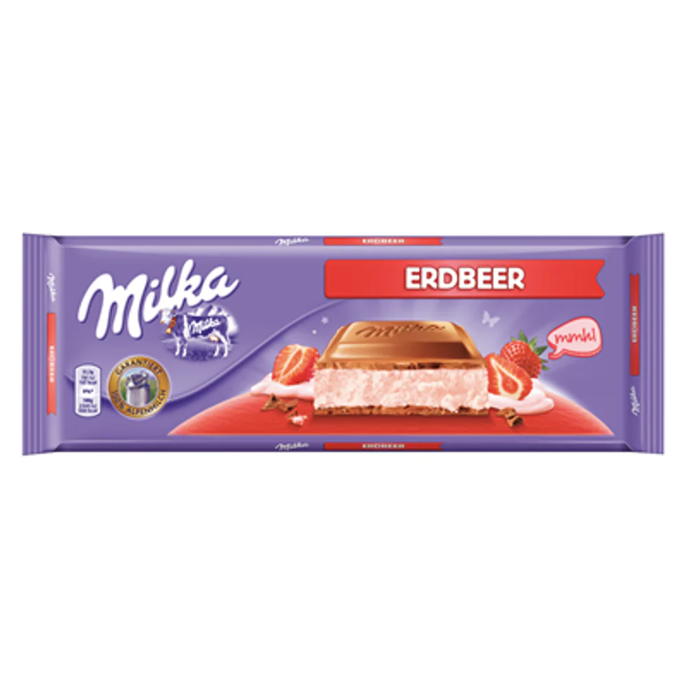 Milka čokolada jagoda 300g