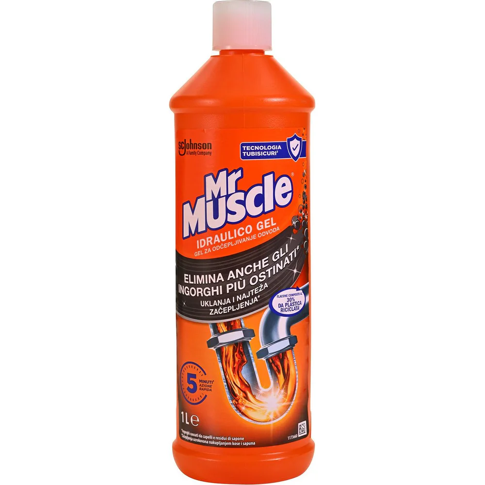 Mr.Muscle Gel za odčepljivanje odvoda 1 l