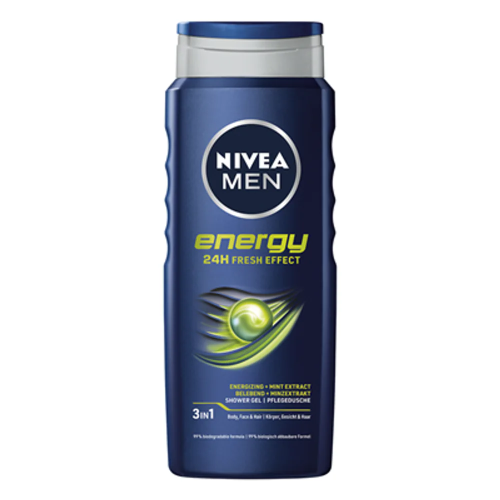 Nivea gel za tuširanje energy 500ml