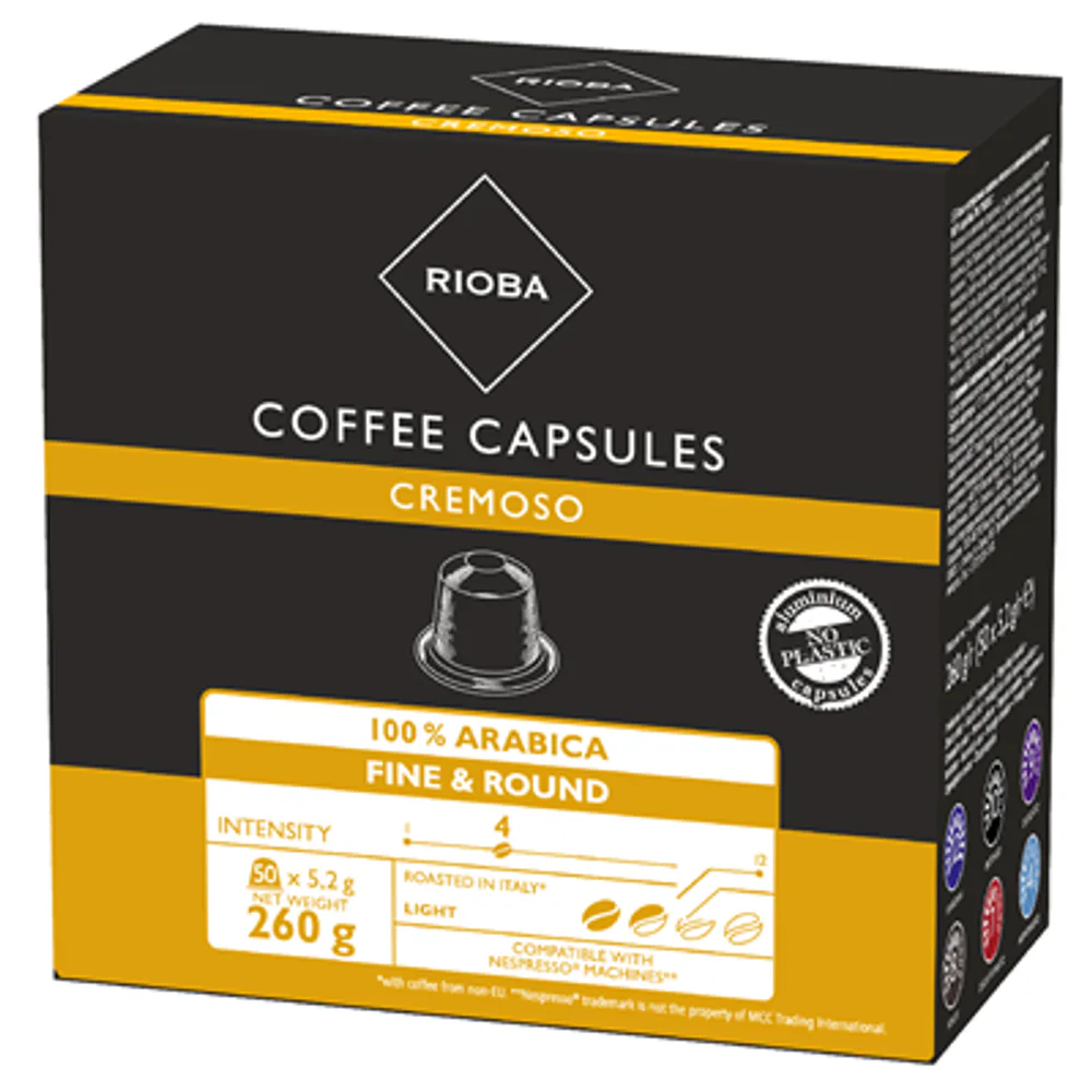Rioba kapsule za kavu nespresso cremoso 50kom