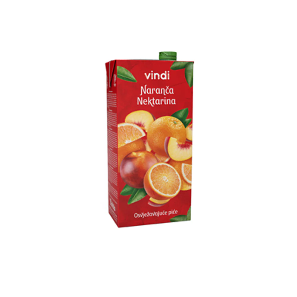 Vindi sok naranča nektarina 2l
