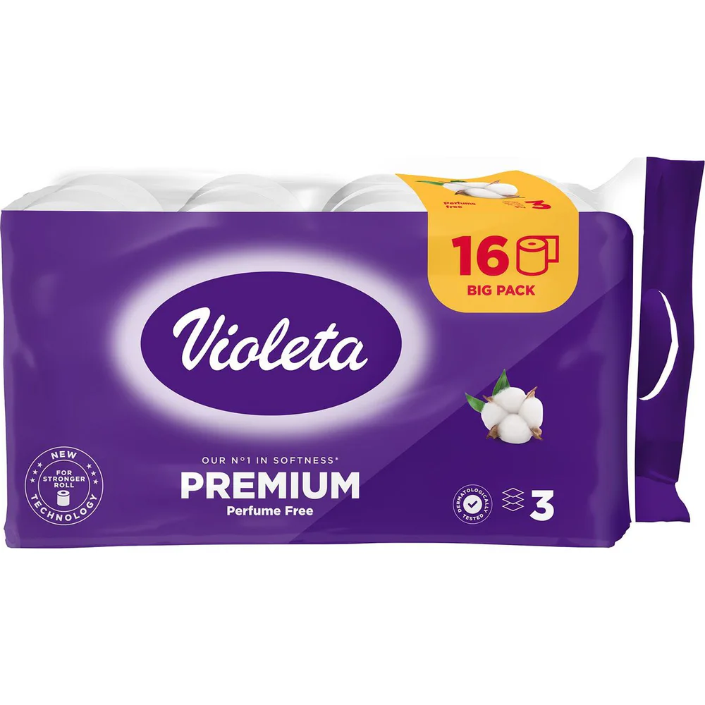 Violeta toaletni papir premium 3 sloja 16kom